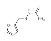 Semicarbazide, 4-(furfurylidene)-2-thio-结构式