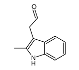 2-(2-methyl-1H-indol-3-yl)acetaldehyde Structure