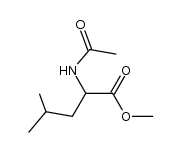 N-Acetyl-DL-leucine methyl ester structure