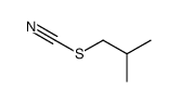 Thiocyanic acid, 2-methylpropyl ester结构式