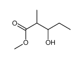 2-甲基-3-乙基-3-羟基丙酸甲酯结构式