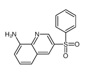 3-Benzenesulfonylquinolin-8-ylamine Structure