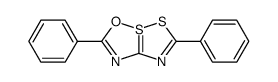 2,6-diphenyl-4l4-[1,2,4]dithiazolo[1,5-b][1,2,4]oxathiazole Structure