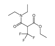 ethyl 2-(diethylcarbamoyl)-3,3,3-trifluoropropanoate Structure