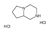 (8aS)-octahydropyrrolo[1,2-a]piperazine dihydrochloride Structure