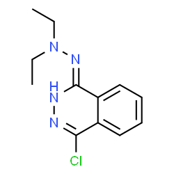 4-Chloro-1(2H)-phthalazinone diethyl hydrazone Structure