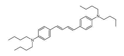 N,N-dibutyl-4-[4-[4-(dibutylamino)phenyl]buta-1,3-dienyl]aniline结构式