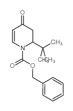 BENZYL 2-TERT-BUTYL-4-OXO-3,4-DIHYDROPYRIDINE-1(2H)-CARBOXYLATE结构式