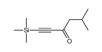 5-methyl-1-trimethylsilylhex-1-yn-3-one Structure