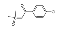 二甲基氧化锍-4-(氯)苯甲酰基甲基结构式