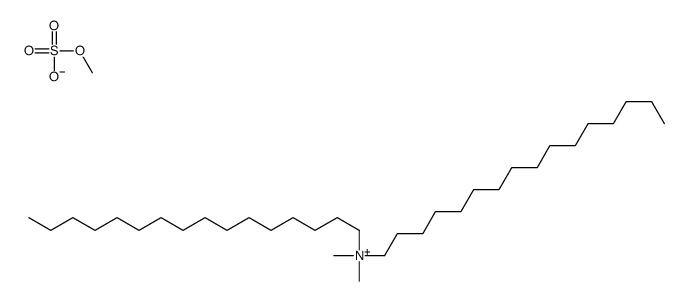 Quaternary ammonium compounds, di-C14-18-alkyldimethyl, Me sulfates结构式