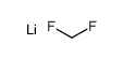 difluoromethane,lithium Structure