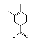 3-Cyclohexene-1-carbonyl chloride, 3,4-dimethyl- (9CI) structure