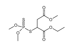 1-carboethoxy-2-carbomethoxy-1-[(dimethylphoshinothioyl)thio]ethane Structure