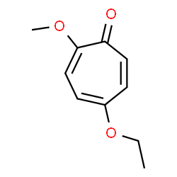 2,4,6-Cycloheptatrien-1-one,5-ethoxy-2-methoxy-(9CI) structure