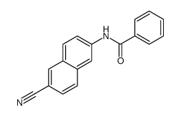 N-(6-cyanonaphthalen-2-yl)benzamide结构式