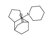 2-piperidinotricyclo<5.2.2.02,6>undecan-9-one Structure