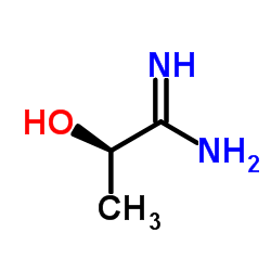 (R)-2-hydroxypropanimidamidehydrochloride结构式