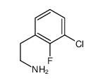 2-(3-chloro-2-fluoro-phenyl)ethanamine结构式