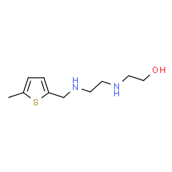 Ethanol, 2-[[2-[[(5-methyl-2-thienyl)methyl]amino]ethyl]amino]- (9CI) structure