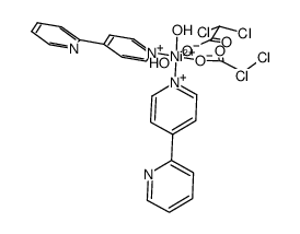 [Ni(2,4'-bipyridine)2(dichloroacetate)2]*2H2O Structure