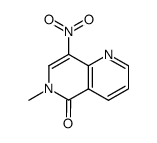 6-methyl-8-nitro-1,6-naphthyridin-5(6H)-one Structure