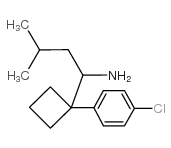 1-[1-(4-Chlorophenyl)cyclobutyl]-3-methyl-1-butylamine picture