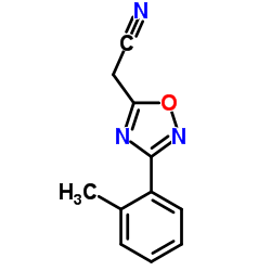 [3-(2-Methylphenyl)-1,2,4-oxadiazol-5-yl]acetonitrile picture