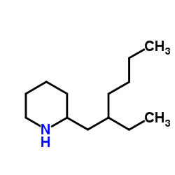 2-(2-ETHYL-HEXYL)-PIPERIDINE结构式