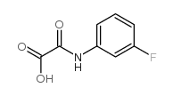 [(3-fluorophenyl)amino](oxo)acetic acid structure