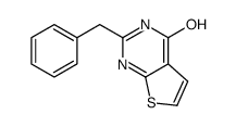 2-benzyl-3H-thieno[2,3-d]pyrimidin-4-one结构式