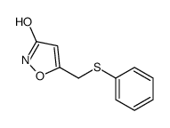 5-(phenylsulfanylmethyl)-1,2-oxazol-3-one结构式