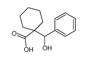 1-[hydroxy(phenyl)methyl]cyclohexane-1-carboxylic acid Structure