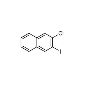 2-Chloro-3-iodonaphthalene structure