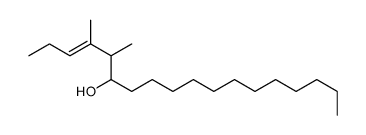 4,5-dimethyloctadec-3-en-6-ol结构式