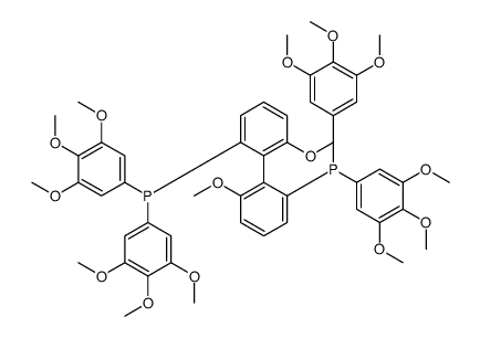 (S)-(6,6'-Dimethoxybiphenyl-2,2'-diyl)bis[bis(3,4,5-trimethoxyphenyl)phosphine] picture