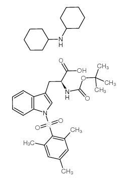 Boc-Trp(Mts)-OH.DCHA structure