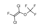 trans-1-fluoro-1,2-dichlorotrifluoromethoxyethylene Structure