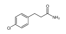 Benzenepropanamide, 4-chloro Structure