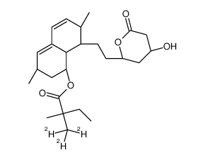 辛伐他汀-d3结构式