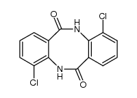 4,10-dichloro-5H,11H-dibenzo[b,f][1,5]diazocine-6,12-dione Structure