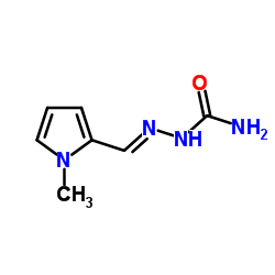 1-METHYL-1H-PYRROLE-2-CARBALDEHYDE SEMICARBAZONE structure