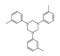 1,3,5-tris(3-methylphenyl)-1,3,5-triazinane结构式