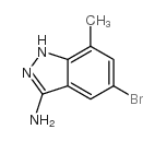 5-bromo-7-methyl-1H-indazol-3-amine Structure