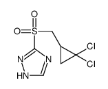 5-[(2,2-dichlorocyclopropyl)methylsulfonyl]-1H-1,2,4-triazole Structure