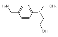 2-[[5-(Aminomethyl)-2-pyridinyl](ethyl)amino]-1-ethanol结构式