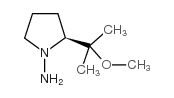 (S)-(-)-氨基-2-(1'-甲氧基-1'-甲基乙基)吡咯啉结构式