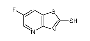 6-氟噻唑并4,5-b吡啶-2-硫醇结构式