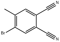 4-Bromo-5-methylphthalonitrile Structure