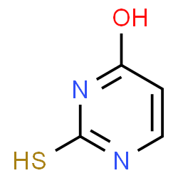 4(3H)-Pyrimidinone, 2-mercapto- (9CI) Structure